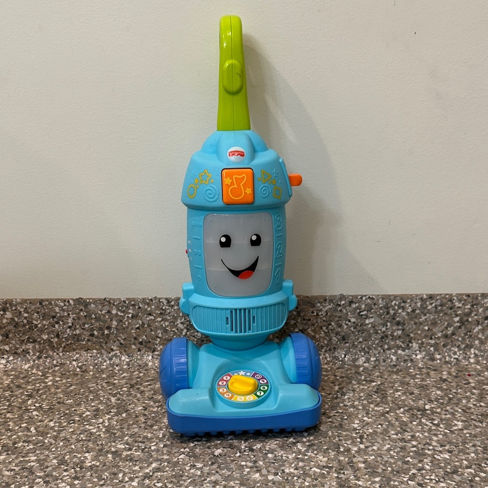 Fisher-Price Blue and Green Learning Vacuum